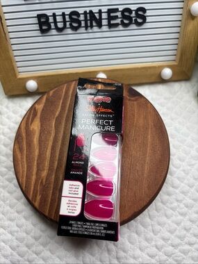 Sally Hansen x Ring Pop 24 Almond Press-On Nails #AL738 Straw-Jelly